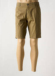 Bermuda bio taille normale marron MEYER homme