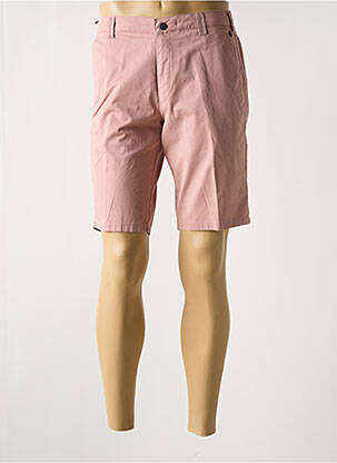 Bermuda stretch taille normale rose MEYER homme