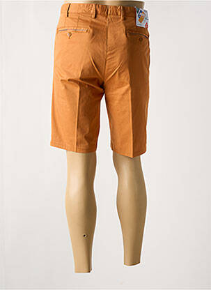 Bermuda stretch taille normale orange MEYER homme