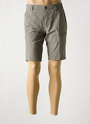 Bermuda stretch taille normale vert MEYER homme