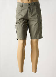 Bermuda bio taille normale vert MEYER homme