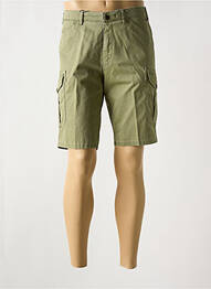 Bermuda bio taille normale vert MEYER homme