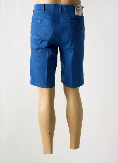 Bermuda bio taille normale bleu MEYER homme