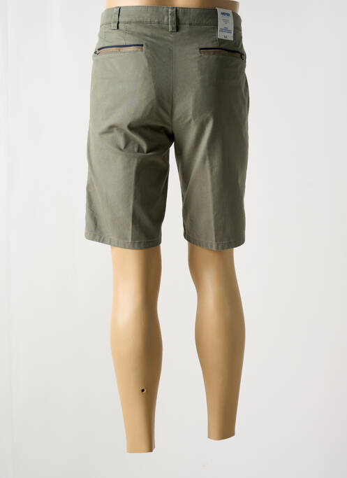 Bermuda bio taille normale vert MEYER homme