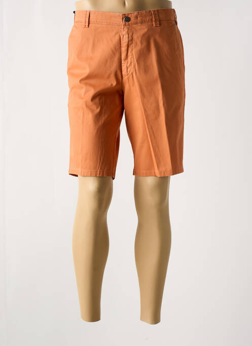 Bermuda orange fonce MEYER pour homme