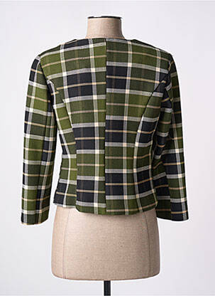 Veste casual col rond vert EMME M femme