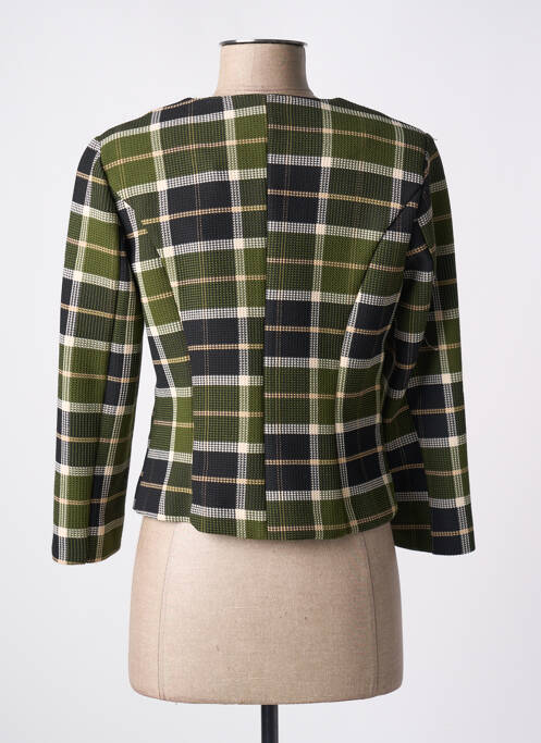 Veste casual col rond vert EMME M femme