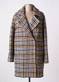 Manteau long coupe droite sans capuche beige GERARD DAREL femme