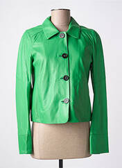 Veste simili cuir vert OAKWOOD pour femme seconde vue