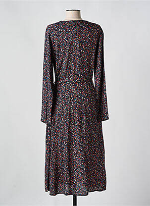 Robe longue manches longues manches longues noir AGATHE & LOUISE femme