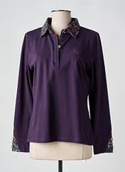 Polo violet BLACK WELLIS pour femme seconde vue
