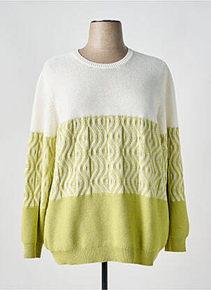 Pull vert SIGNATURE pour femme
