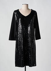 Robe courte noir PURPLE'S BY SH pour femme seconde vue
