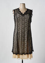 Robe mi-longue noir FRED SABATIER pour femme seconde vue