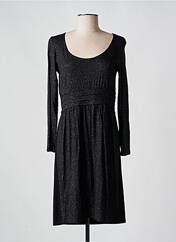 Robe mi-longue noir KANOPE pour femme seconde vue