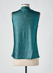 Top bleu ESPERANCE pour femme seconde vue