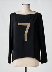Top noir HIPPOCAMPE pour femme seconde vue