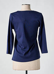 T-shirt bleu SIGNATURE pour femme seconde vue