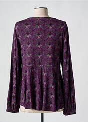T-shirt violet AGATHE & LOUISE pour femme seconde vue