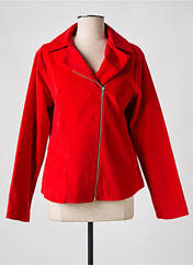 Veste casual rouge AGATHE & LOUISE pour femme seconde vue