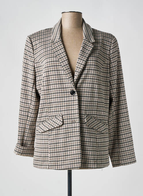 Blazer beige BRANDTEX pour femme