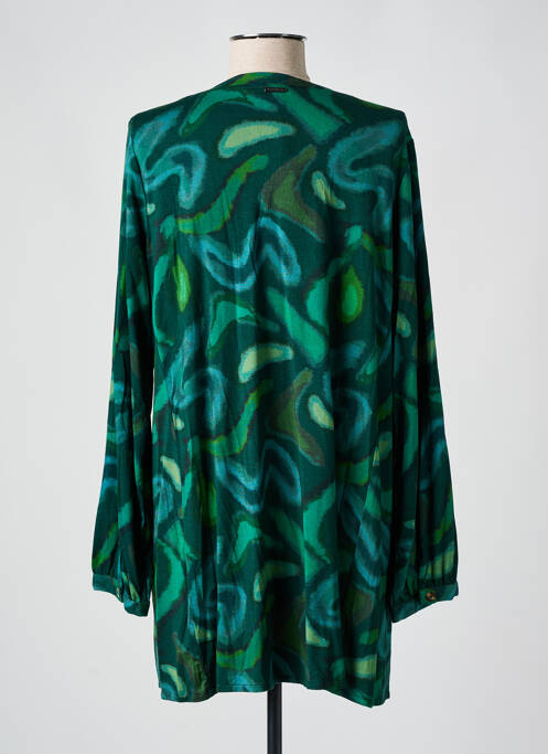 Tunique manches longues vert AGATHE & LOUISE femme