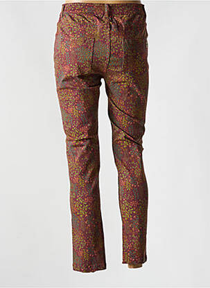Pantalon slim stretch taille normale rouge AGATHE & LOUISE femme