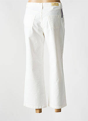 Pantalon 7/8 stretch taille normale beige WALTRON femme