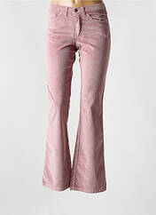 Pantalon flare rose WALTRON pour femme seconde vue