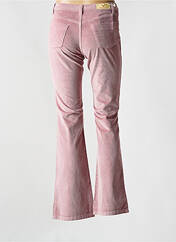 Pantalon flare rose WALTRON pour femme seconde vue
