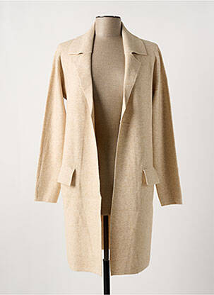 Veste casual col tailleur beige TANDEM femme