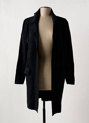Veste casual col tailleur noir TANDEM femme