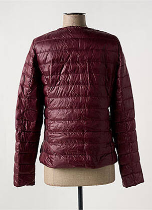 Doudoune manches longues sans capuche violet FREDA femme