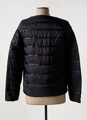 Blouson effet matière satinée noir LAURA JO femme