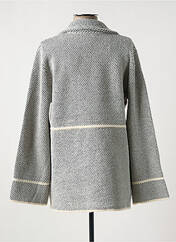 Gilet manches longues gris MARINA V pour femme seconde vue
