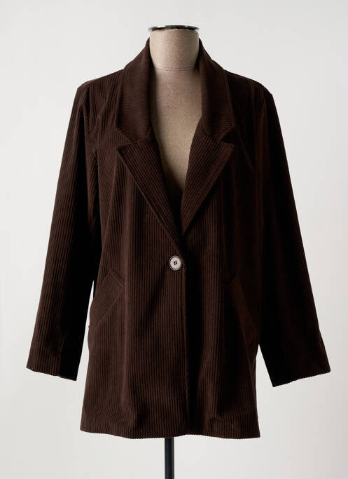 Blazer poches marron KAKIE femme