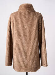 Manteau long marron STUDIO BIRKIN pour femme seconde vue