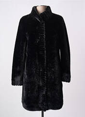 Manteau long noir STUDIO BIRKIN pour femme seconde vue