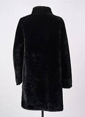 Manteau long noir STUDIO BIRKIN pour femme seconde vue