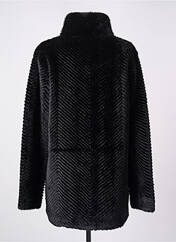 Manteau long noir STUDIO BIRKIN pour femme seconde vue