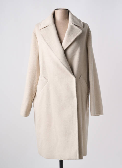 Manteau long beige GERARD DAREL pour femme