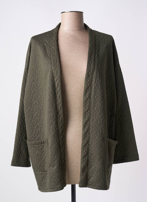 Veste casual vert KAKIE pour femme
