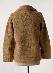 Gilet manches longues marron FREDA pour femme seconde vue