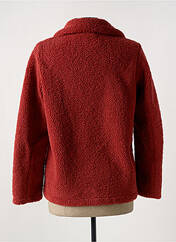 Gilet manches longues rouge FREDA pour femme seconde vue