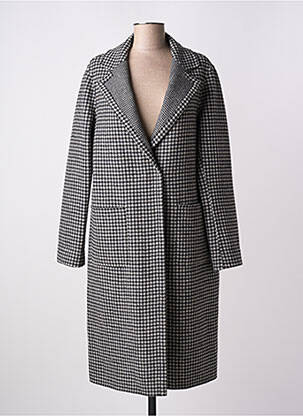 Manteau long coupe droite sans capuche gris GERARD DAREL femme