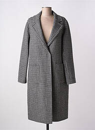 Manteau long coupe droite sans capuche gris GERARD DAREL femme