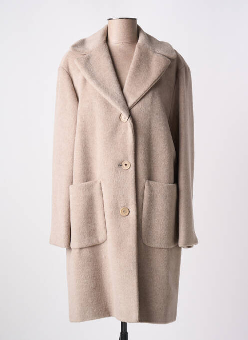 Manteau long beige WEEKEND MAXMARA pour femme