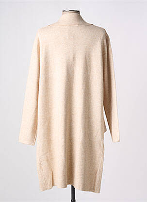 Gilet manches longues manches longues beige TANDEM femme