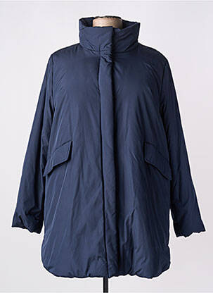 Parka manches longues sans capuche bleu PERSONA BY MARINA RINALDI femme