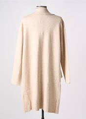 Gilet manches longues beige TANDEM pour femme seconde vue
